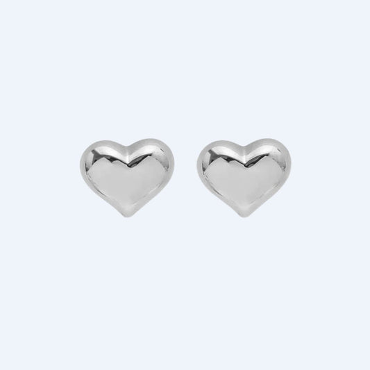 Heart Hypoallergenic Stud Earrings