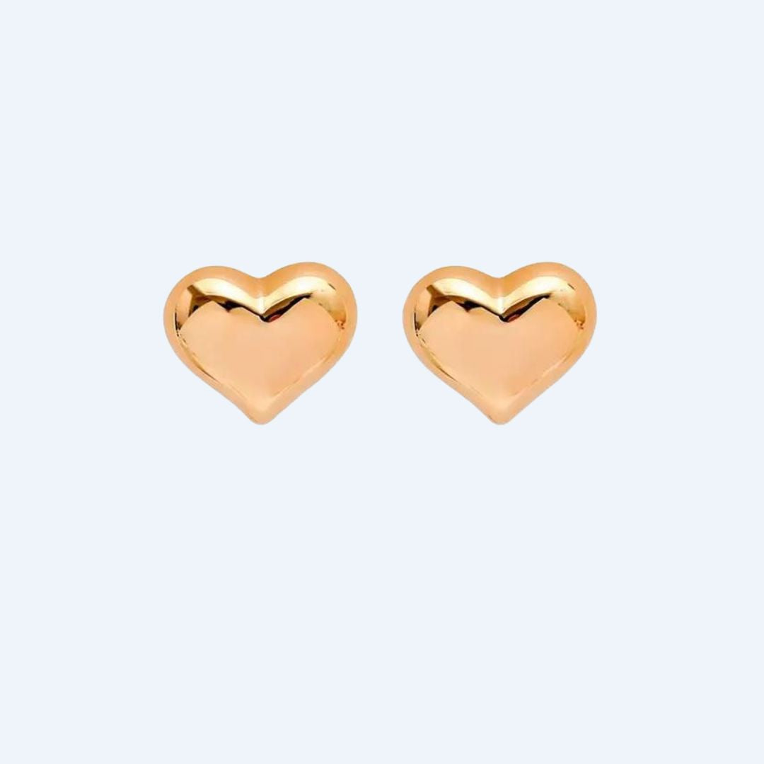 Heart Hypoallergenic Stud Earrings