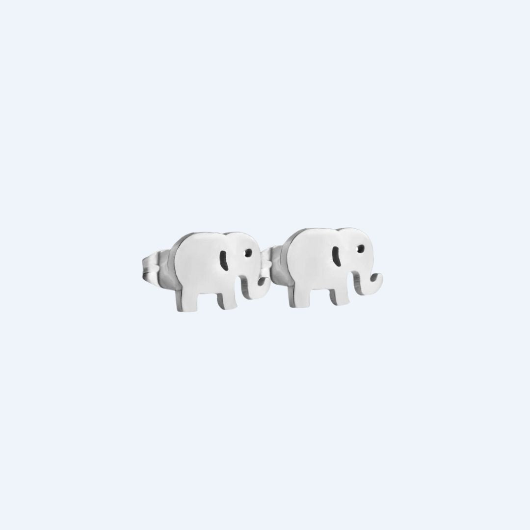 Elephant Hypoallergenic Stud Earrings