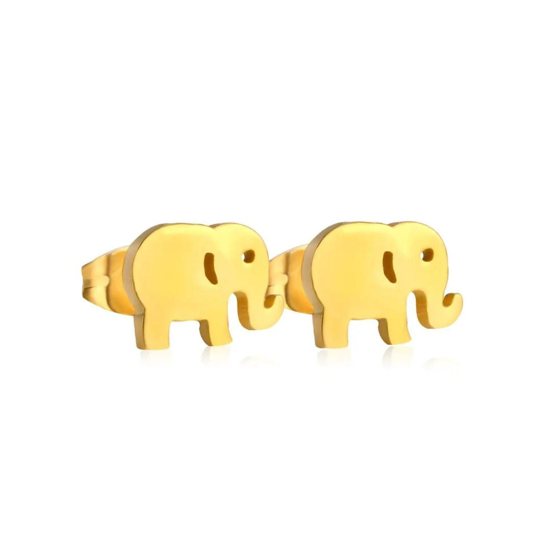 Elephant Hypoallergenic Stud Earrings