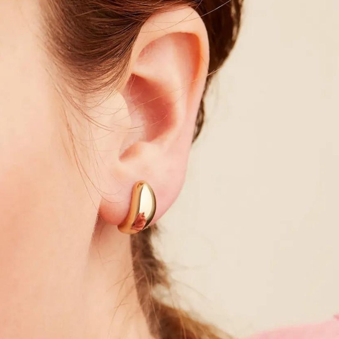 Chunky Hoop Hypoallergenic Earrings