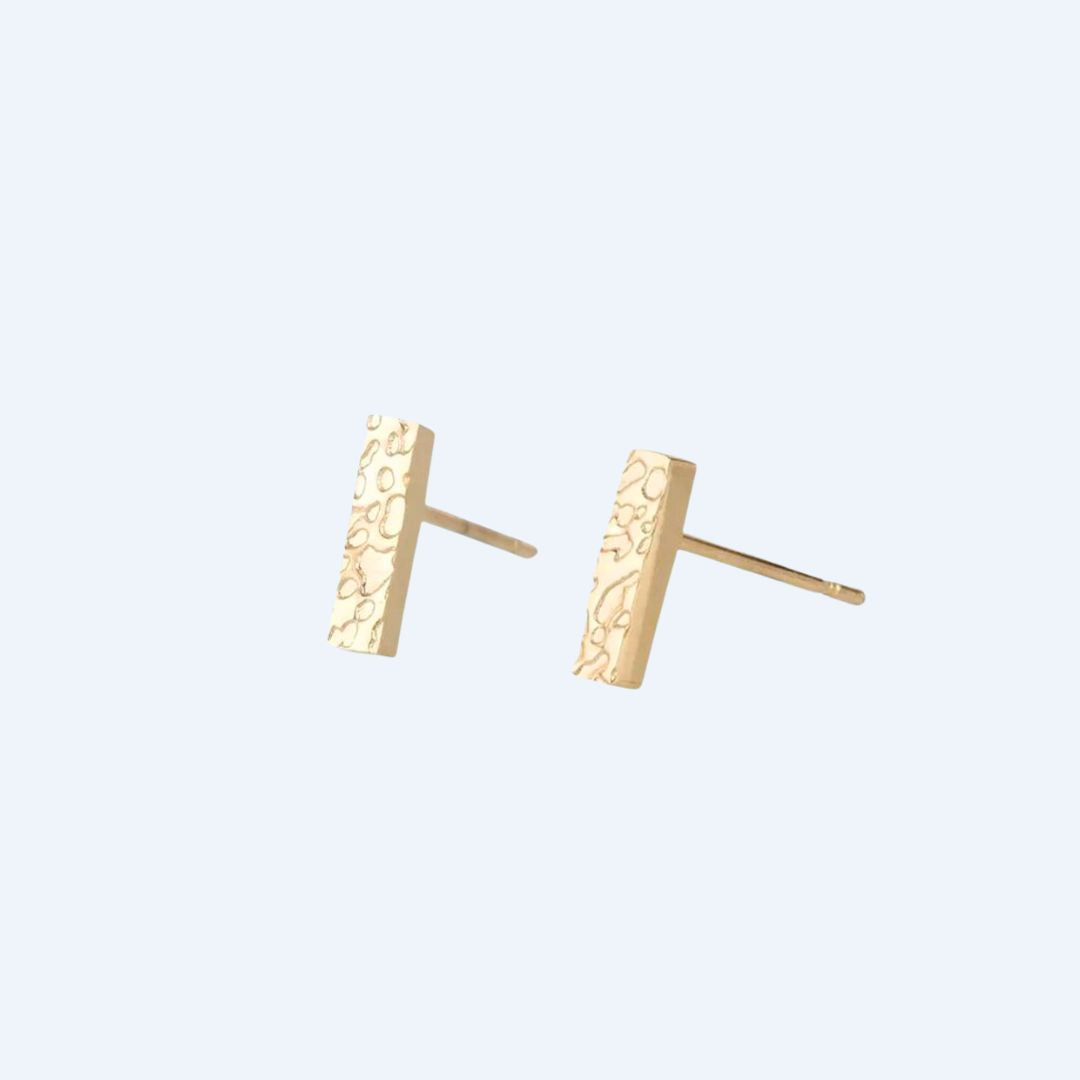 Hammer Stick Hypoallergenic Stud Earrings