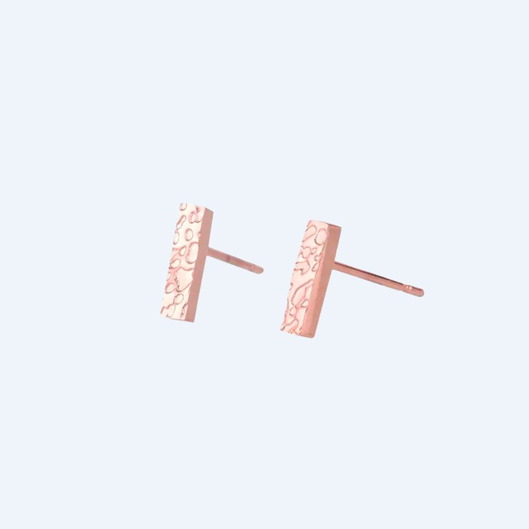 Hammer Stick Hypoallergenic Stud Earrings