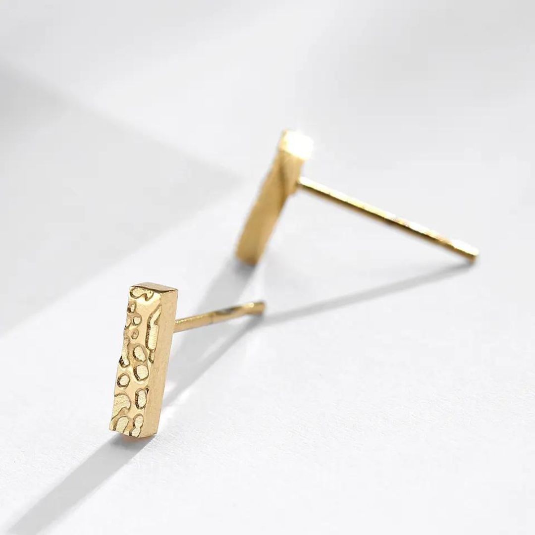 Hammer Stick Hypoallergenic Stud Earrings